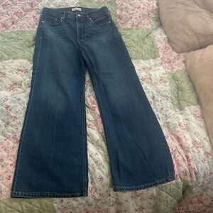 Loft High Rise Wide Leg Jeans